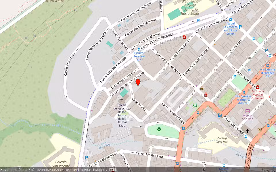 Mapa de Subasta Inmueble (Vivienda) en Alcoy, Alicante/Alacant