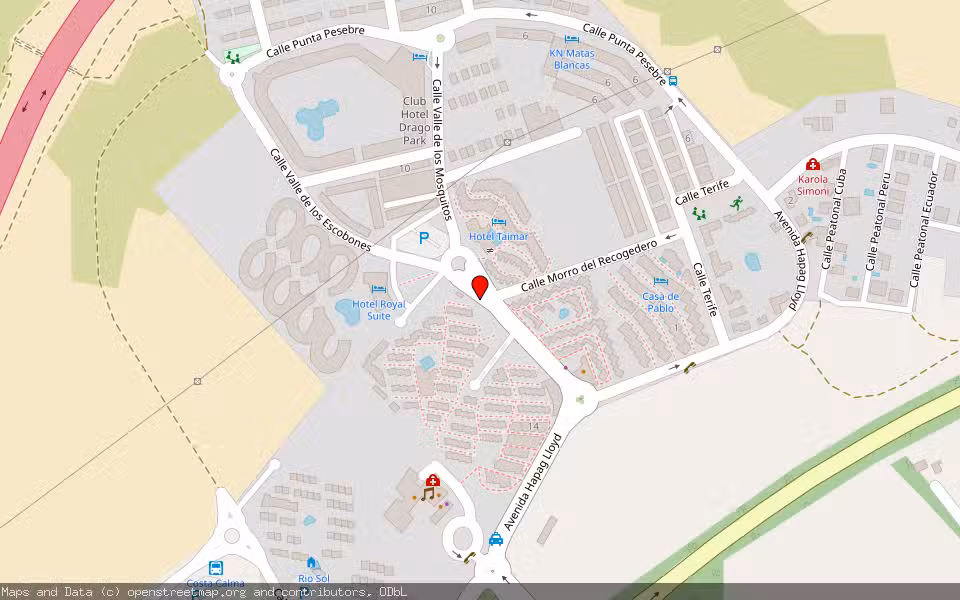 Mapa de Subasta Inmueble (Vivienda) en Pajara, Las Palmas