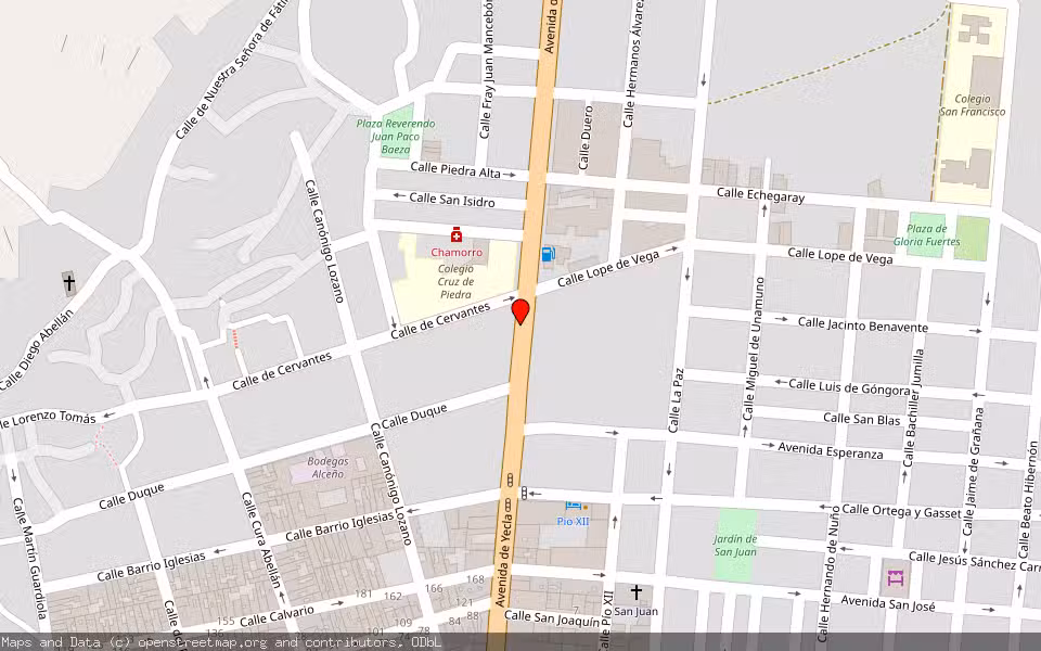 Mapa de Subasta Inmueble (Vivienda) en Jumilla, Murcia