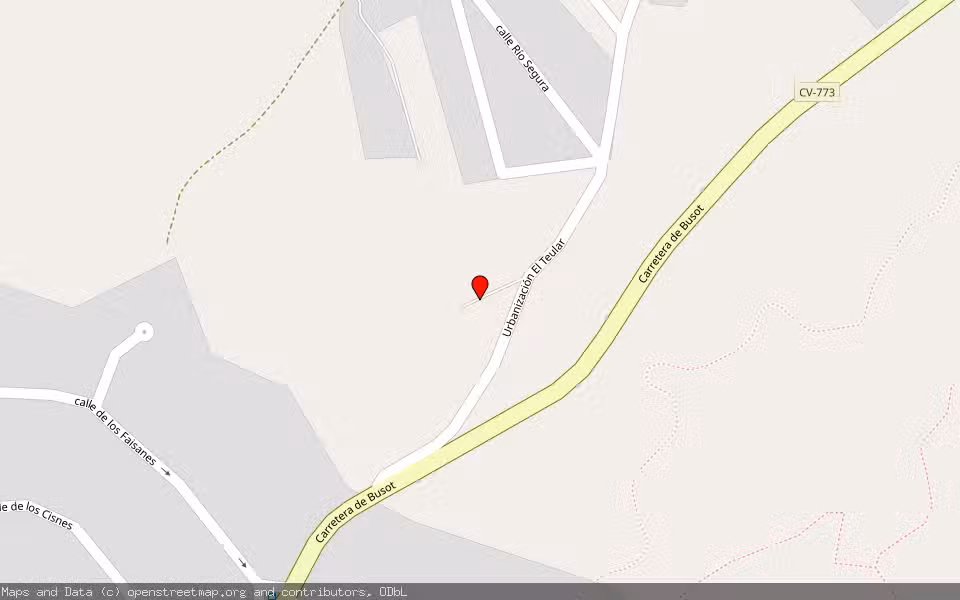 Mapa de Subasta Inmueble (Finca rústica) en Xixona-jijona, Alicante/Alacant