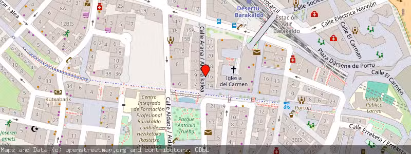 Mapa de Subasta de Inmueble (Vivienda) en Barakaldo, Vizcaya (Bizkaia) 