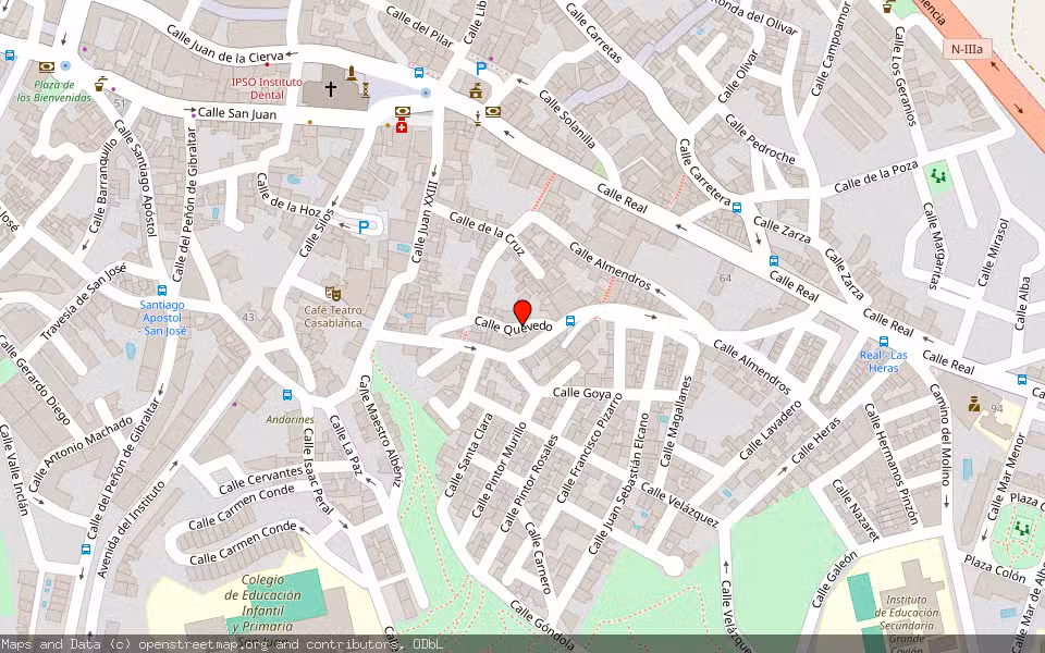 Mapa de Subasta Inmueble (Vivienda) en Arganda Del Rey, Madrid