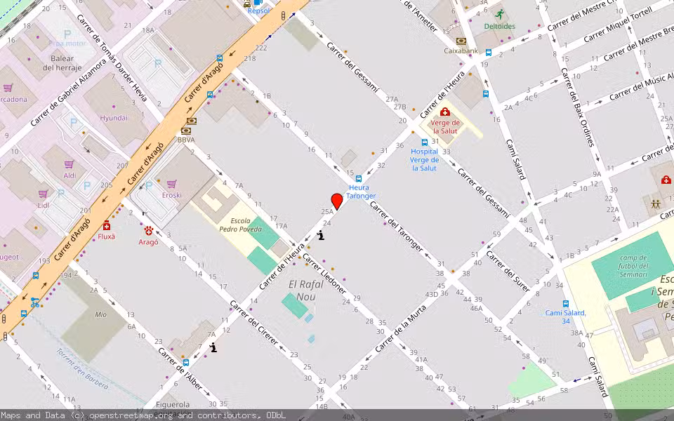 Mapa de Subasta Inmueble (Garaje) en Palma, Illes Balears