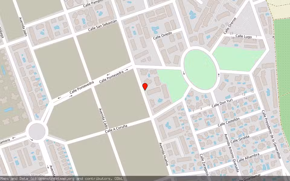 Mapa de Subasta Inmueble (Vivienda) en Rojales, Alicante/Alacant