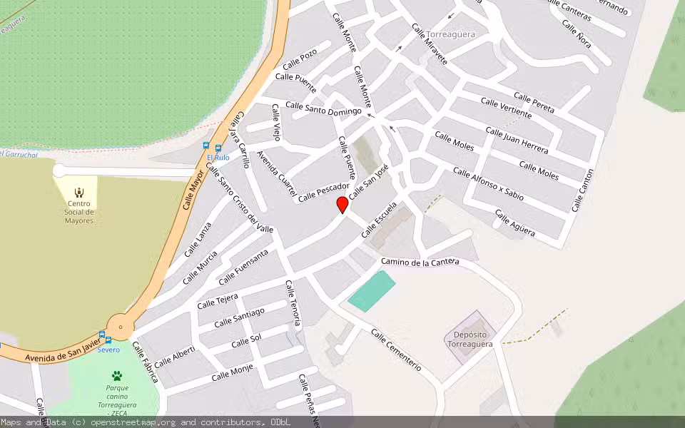 Mapa de Subasta Inmueble (Solar) en Murcia