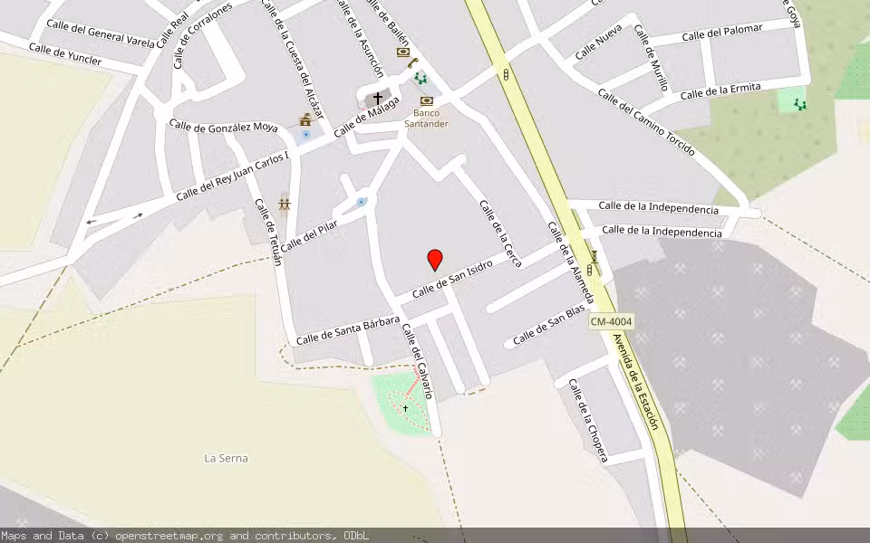 Mapa de Subasta Inmueble (Vivienda) en Pantoja, Toledo