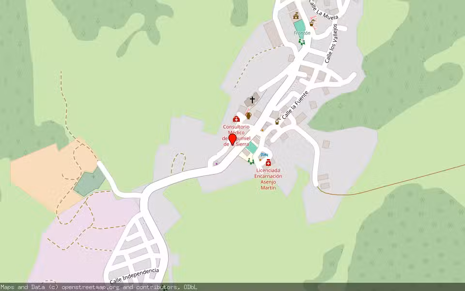 Mapa de Subasta Inmueble (Vivienda) en Regumiel De La Sierra, Burgos