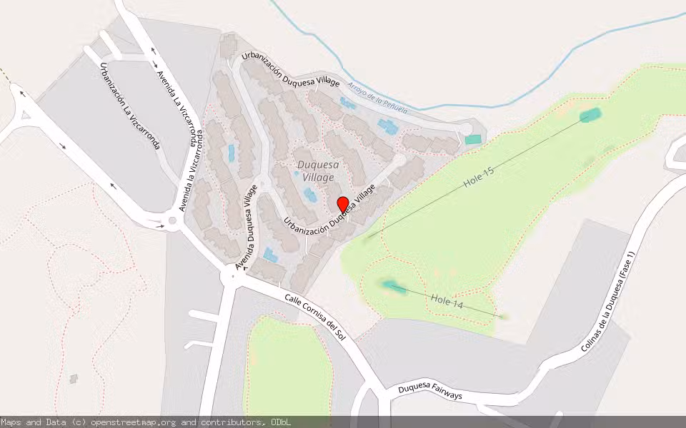 Mapa de Subasta Inmueble (Vivienda) en Manilva, Málaga