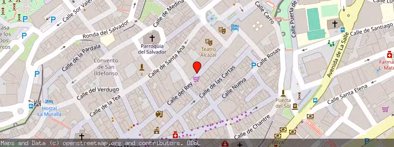 Mapa de Subasta de Inmueble (Local comercial) en Plasencia, Cáceres 