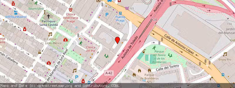 Mapa de Subasta de Inmueble (Vivienda) en Madrid, Madrid 