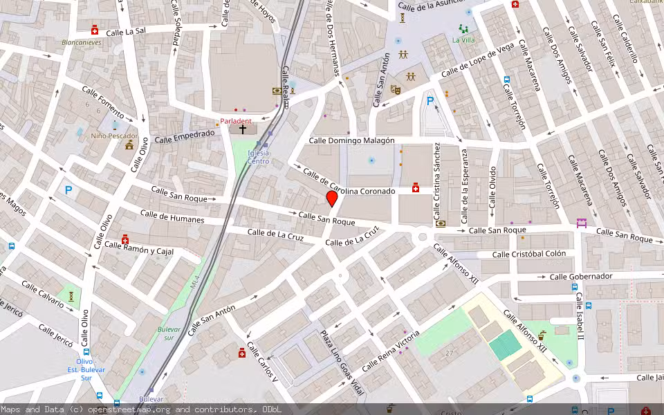 Mapa de Subasta Inmueble (Vivienda) en Parla, Madrid