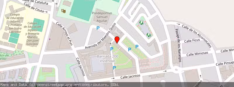 Mapa de Subasta de Inmueble (Vivienda) en Los Barrios, Cádiz 