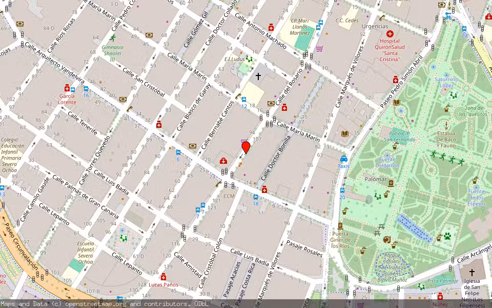 Mapa de Subasta Inmueble (Garaje) en Albacete