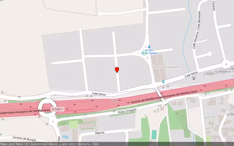 Mapa de Subasta Inmueble (Garaje) en Marbella, Málaga