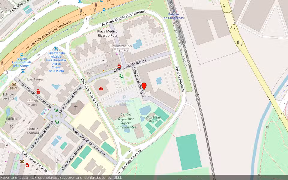 Mapa de Subasta Inmueble (Local comercial) en Sevilla