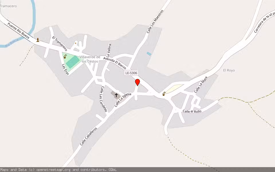 Mapa de Subasta Inmueble (Vivienda) en Castropodame, León