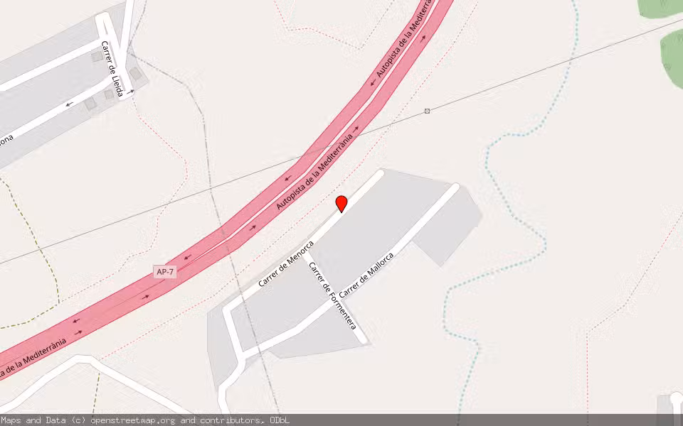 Mapa de Subasta Inmueble (Otros) en Creixell, Tarragona