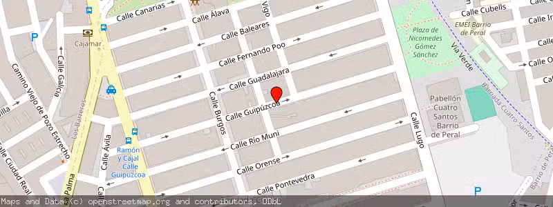 Mapa de Subasta de Inmueble (Vivienda) en Cartagena, Murcia 
