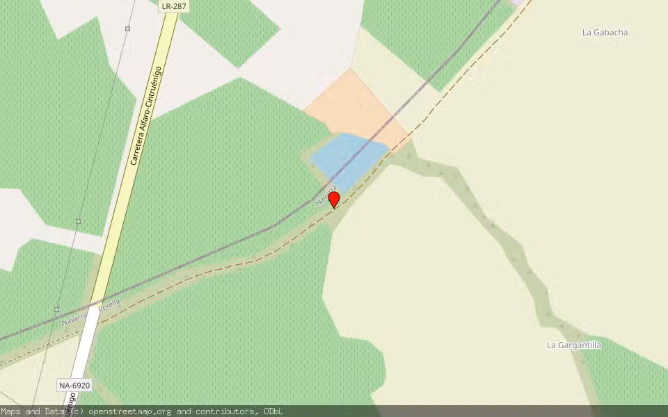 Mapa de Subasta Inmueble (Finca rústica) en Corella, Navarra