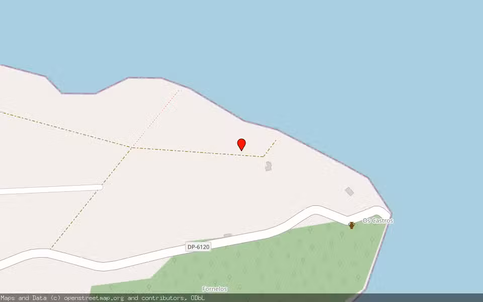 Mapa de Subasta Inmueble (Otros) en Cariño, A Coruña