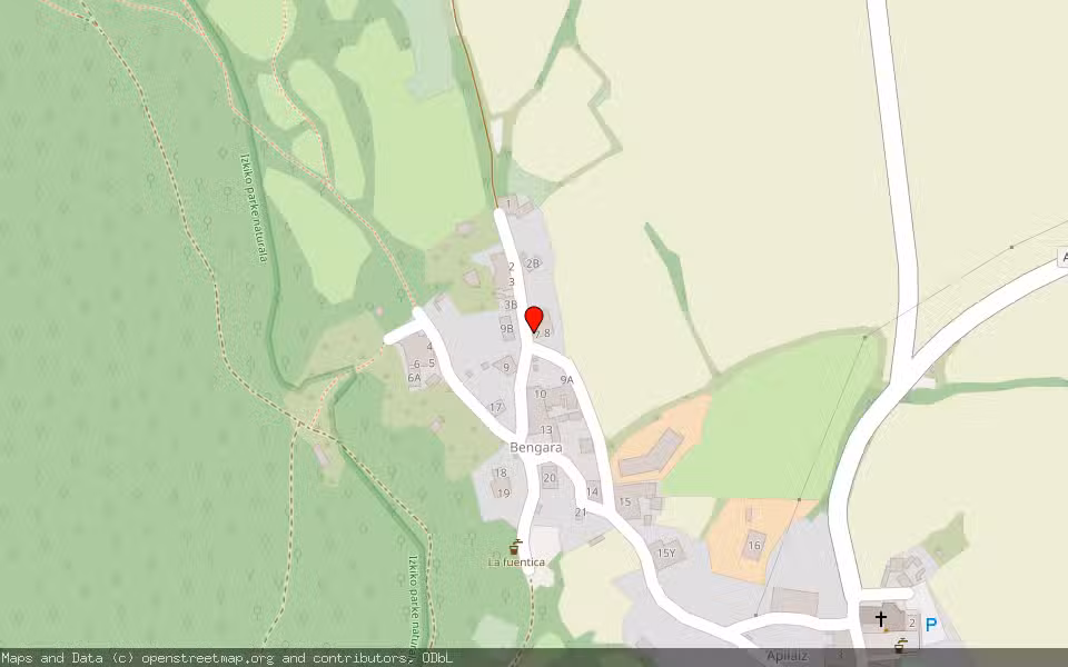 Mapa de Subasta Inmueble (Vivienda) en Apellaniz, Araba/Álava