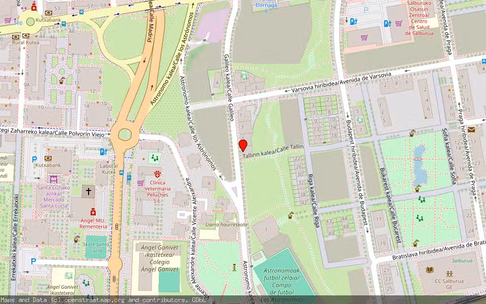 Mapa de Subasta Inmueble (Local comercial) en Vitoria-gasteiz, Araba/Álava