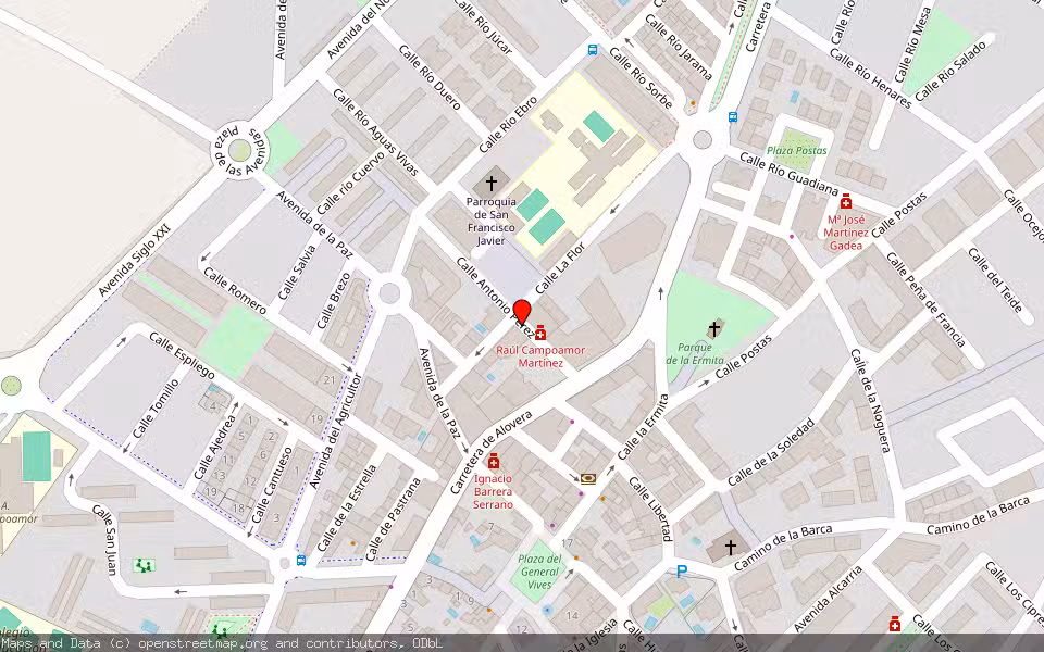 Mapa de Subasta Inmueble (Vivienda) en Azuqueca De Henares, Guadalajara