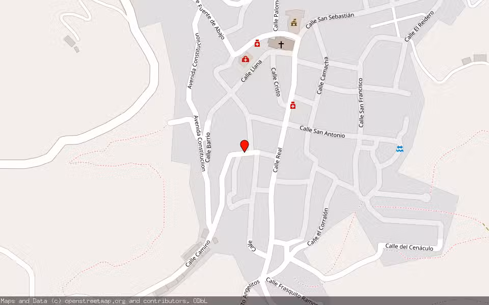 Mapa de Subasta Inmueble (Vivienda) en Casabermeja, Málaga