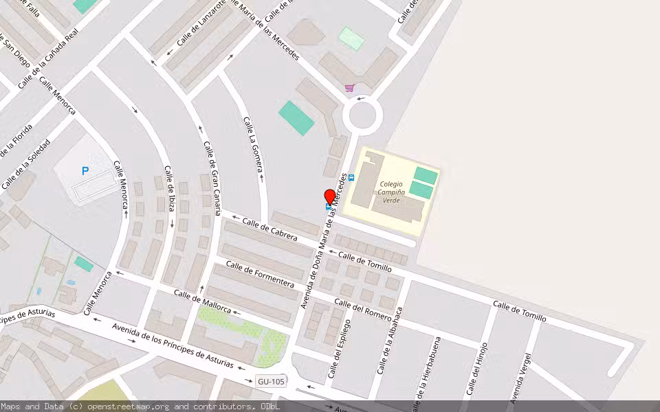 Mapa de Subasta Inmueble (Vivienda) en Fuengirola, Málaga