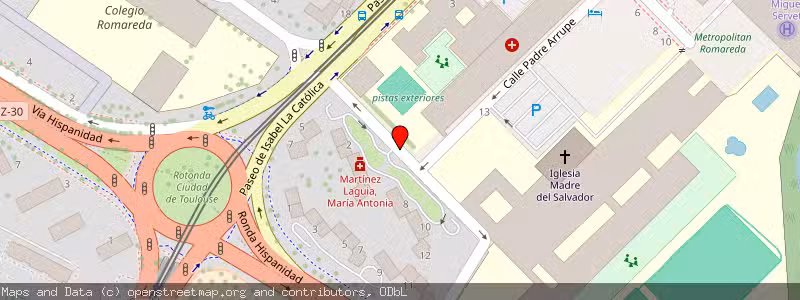 Mapa de Subasta de Inmueble (Vivienda) en Zaragoza, Zaragoza 