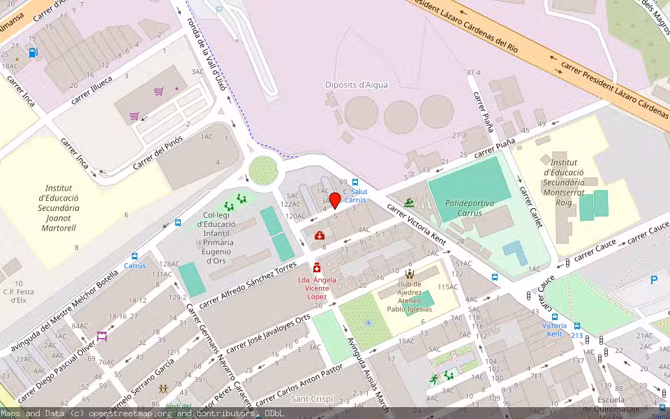 Mapa de Subasta Inmueble (Local comercial) en Elche, Alicante/Alacant