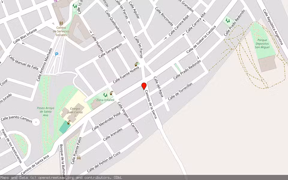 Mapa de Subasta Inmueble (Otros) en Torredelcampo, Jaén