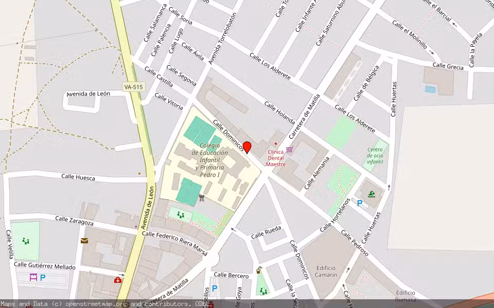 Mapa de Subasta Inmueble (Vivienda) en Tordesillas, Valladolid