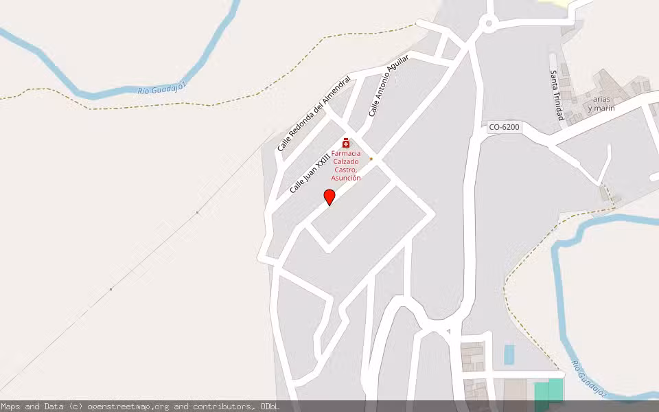 Mapa de Subasta Inmueble (Solar) en Baena, Córdoba