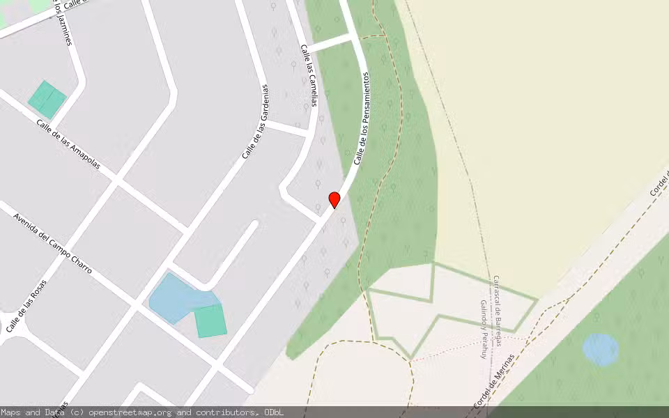 Mapa de Subasta Inmueble (Vivienda) en Galindo Y Perahuy, Salamanca