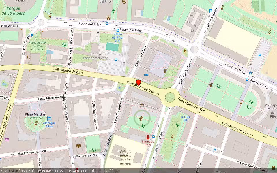 Mapa de Subasta Inmueble (Local comercial) en Logroño, La Rioja