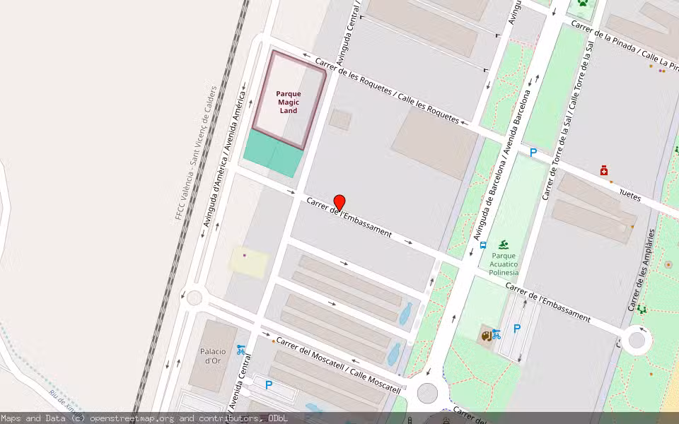 Mapa de Subasta Inmueble (Vivienda) en Oropesa Del Mar, Castellón/Castelló