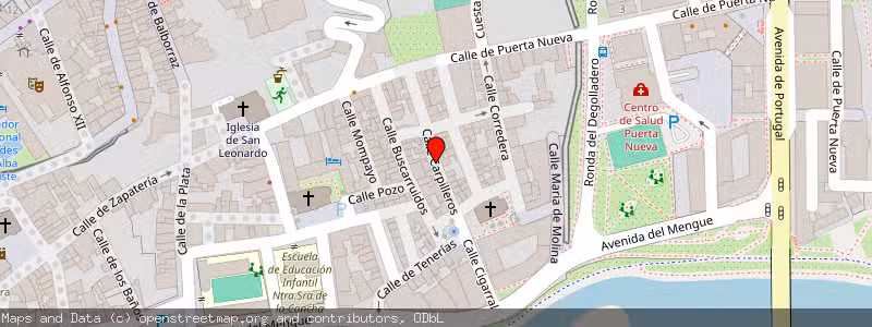 Mapa de Subasta de Inmueble (Vivienda) en Zamora, Zamora 