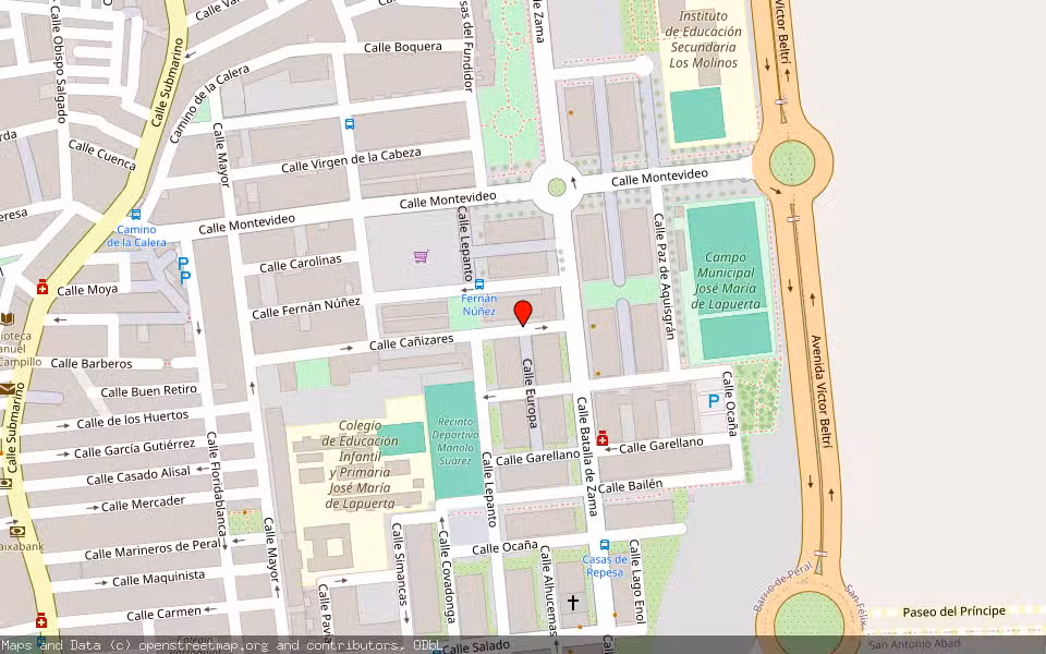 Mapa de Subasta Inmueble (Vivienda) en Cartagena, Murcia