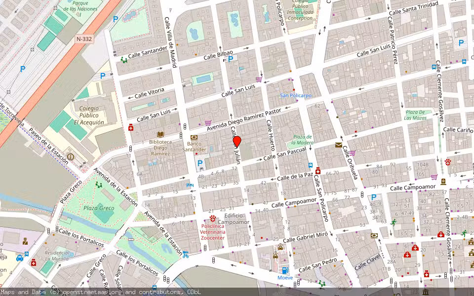 Mapa de Subasta Inmueble (Solar) en Torrevieja, Alicante/Alacant