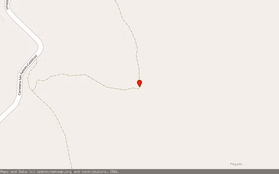 Mapa de Subasta Inmueble (Finca rústica) en San Felices, Soria