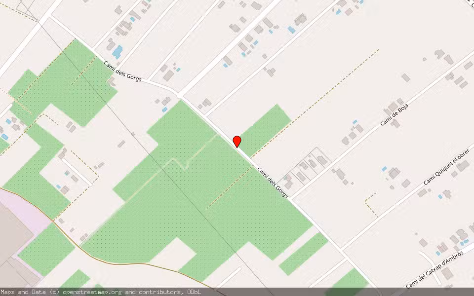Mapa de Subasta Inmueble (Finca rústica) en Oliva, Valencia/València