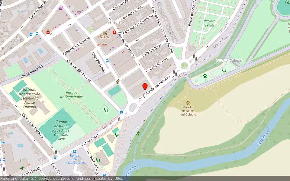 Mapa de Subasta Inmueble (Vivienda) en Alcala De Henares, Madrid