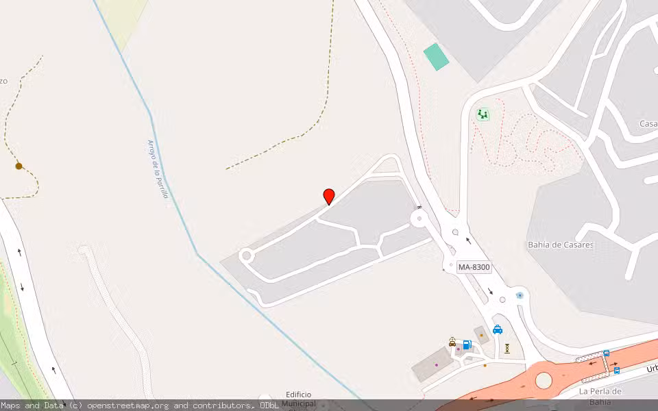 Mapa de Subasta Inmueble (Vivienda) en Casares, Málaga