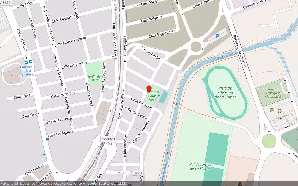 Mapa de Subasta Inmueble (Vivienda) en Elda, Alicante/Alacant