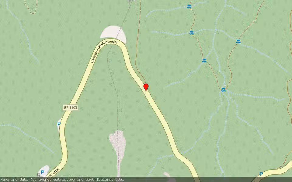 Mapa de Subasta Inmueble (Vivienda) en Marganell, Barcelona