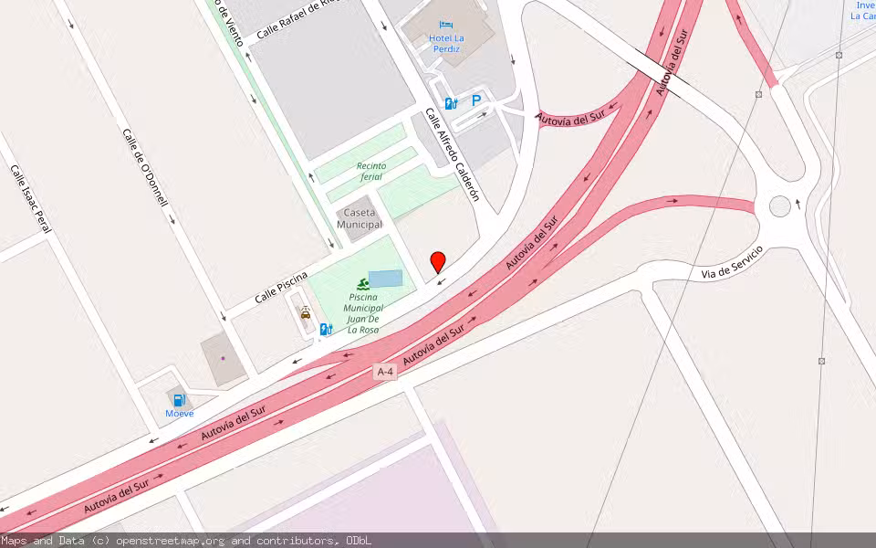 Mapa de Subasta Inmueble (Garaje) en Sevilla