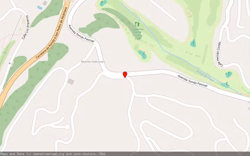 Mapa de Subasta Inmueble (Vivienda) en Behahavis, Málaga