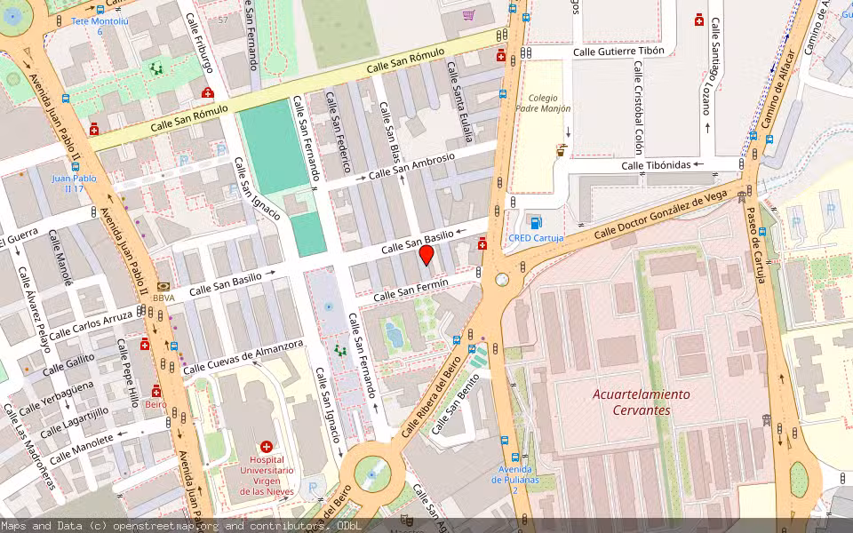 Mapa de Subasta Inmueble (Vivienda) en Villalobon, Palencia