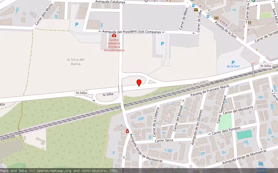 Mapa de Subasta Inmueble (Solar) en Torredembarra, Tarragona